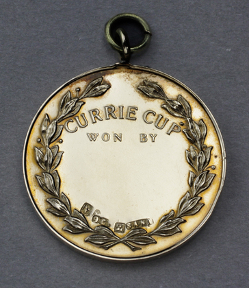 Gold Currie Cup Medallion - South African Football Association